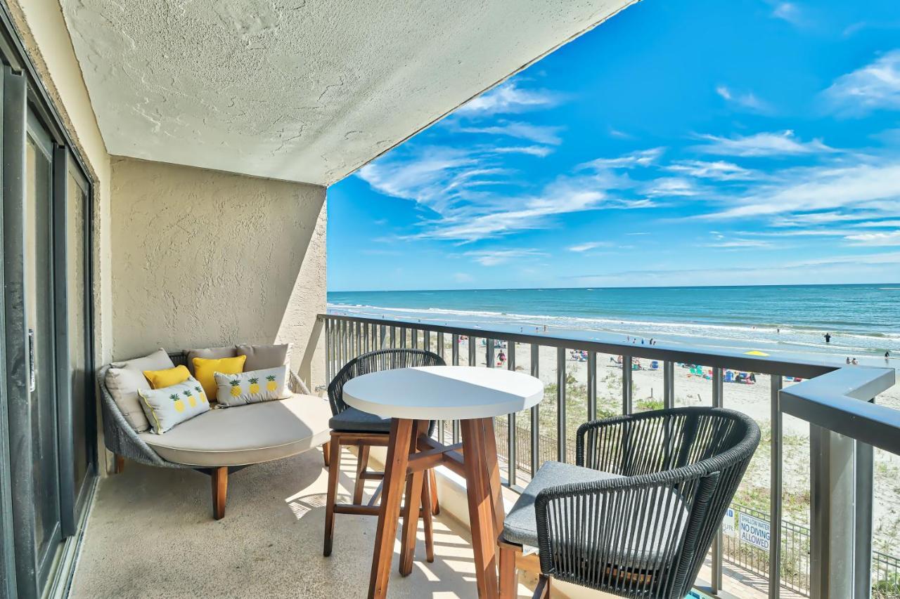 Direct Ocean Front 3Br 3Ba Beach Front Миртл-Бич Экстерьер фото