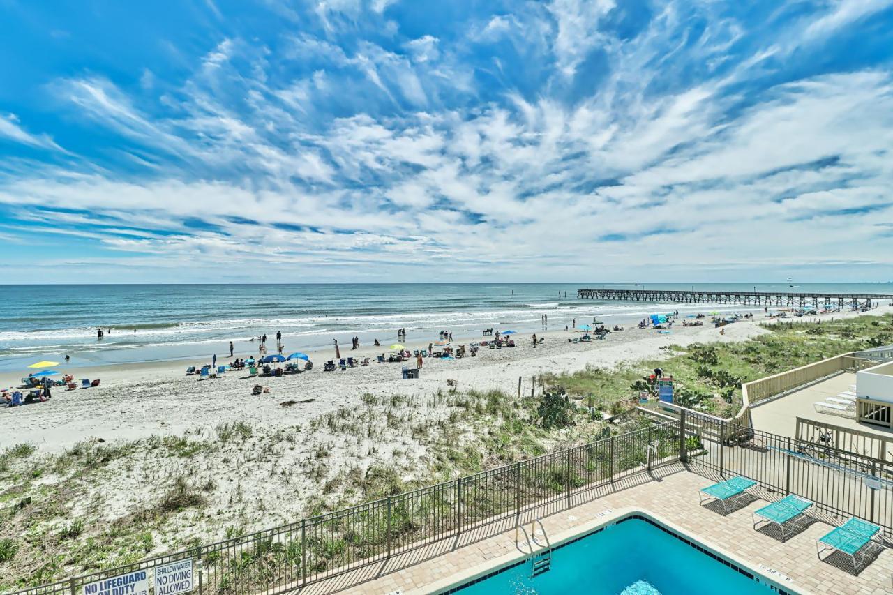 Direct Ocean Front 3Br 3Ba Beach Front Миртл-Бич Экстерьер фото