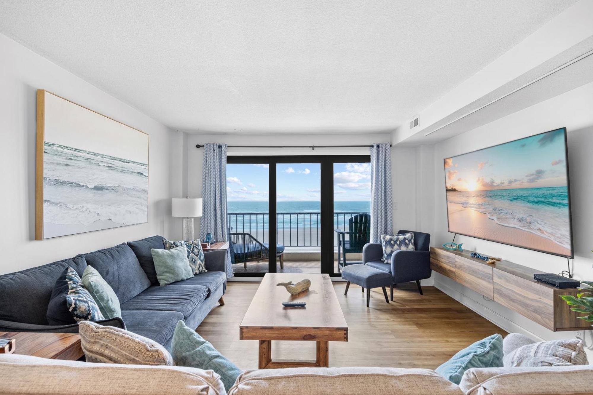 Direct Ocean Front 3Br 3Ba Beach Front Миртл-Бич Экстерьер фото