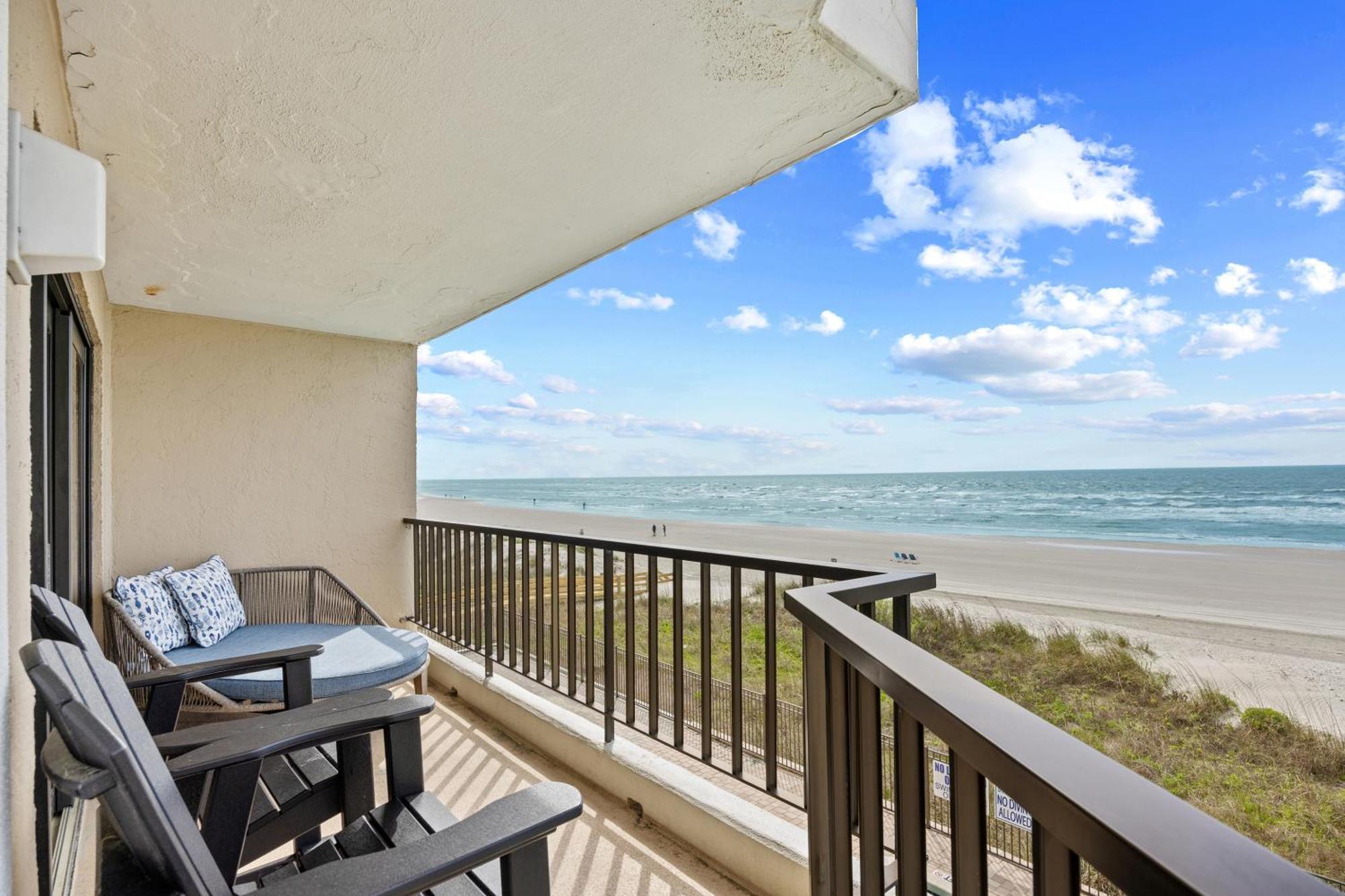 Direct Ocean Front 3Br 3Ba Beach Front Миртл-Бич Экстерьер фото